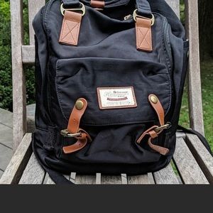 Himawari black backpack